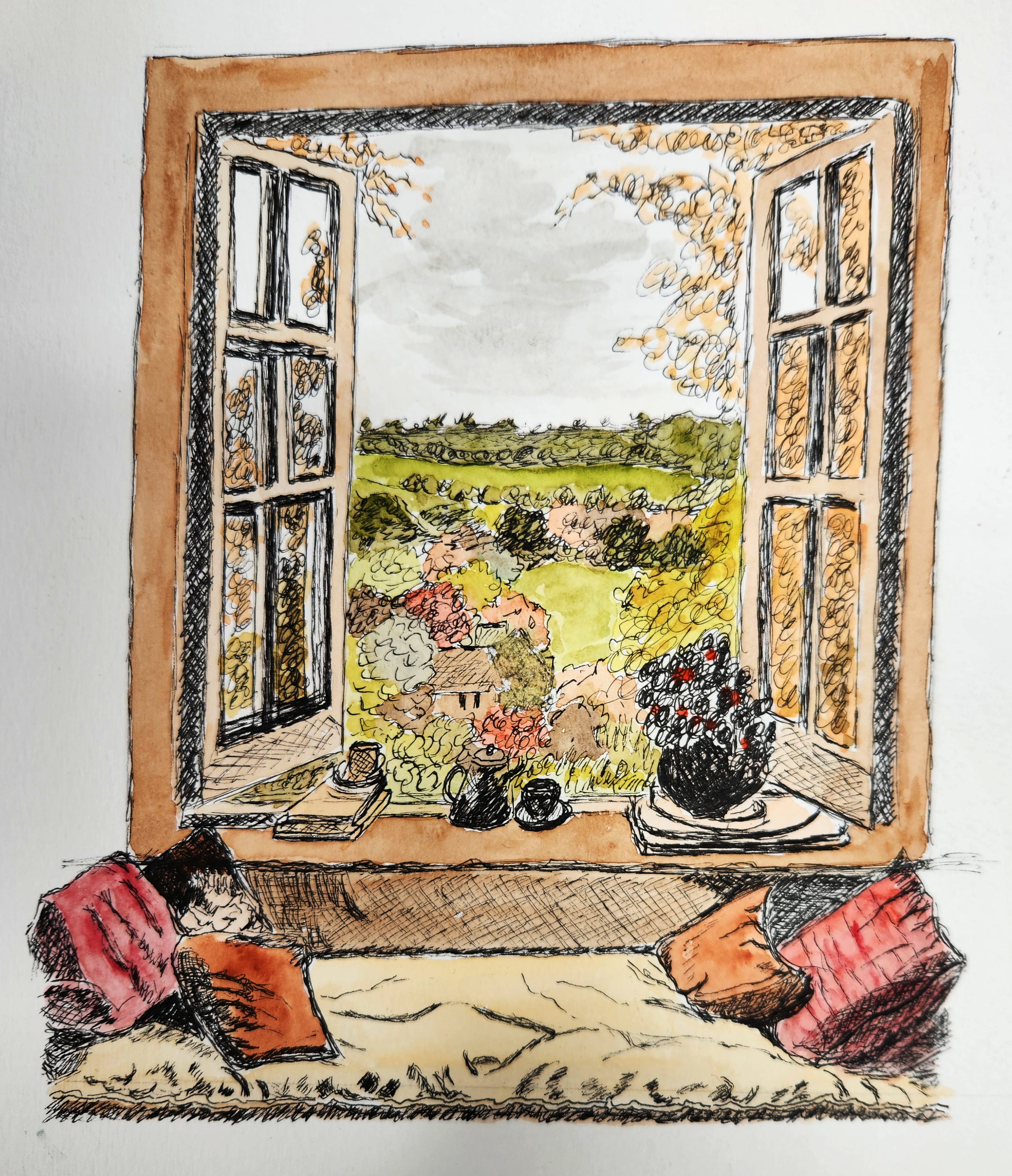 Through the Window by Pat
