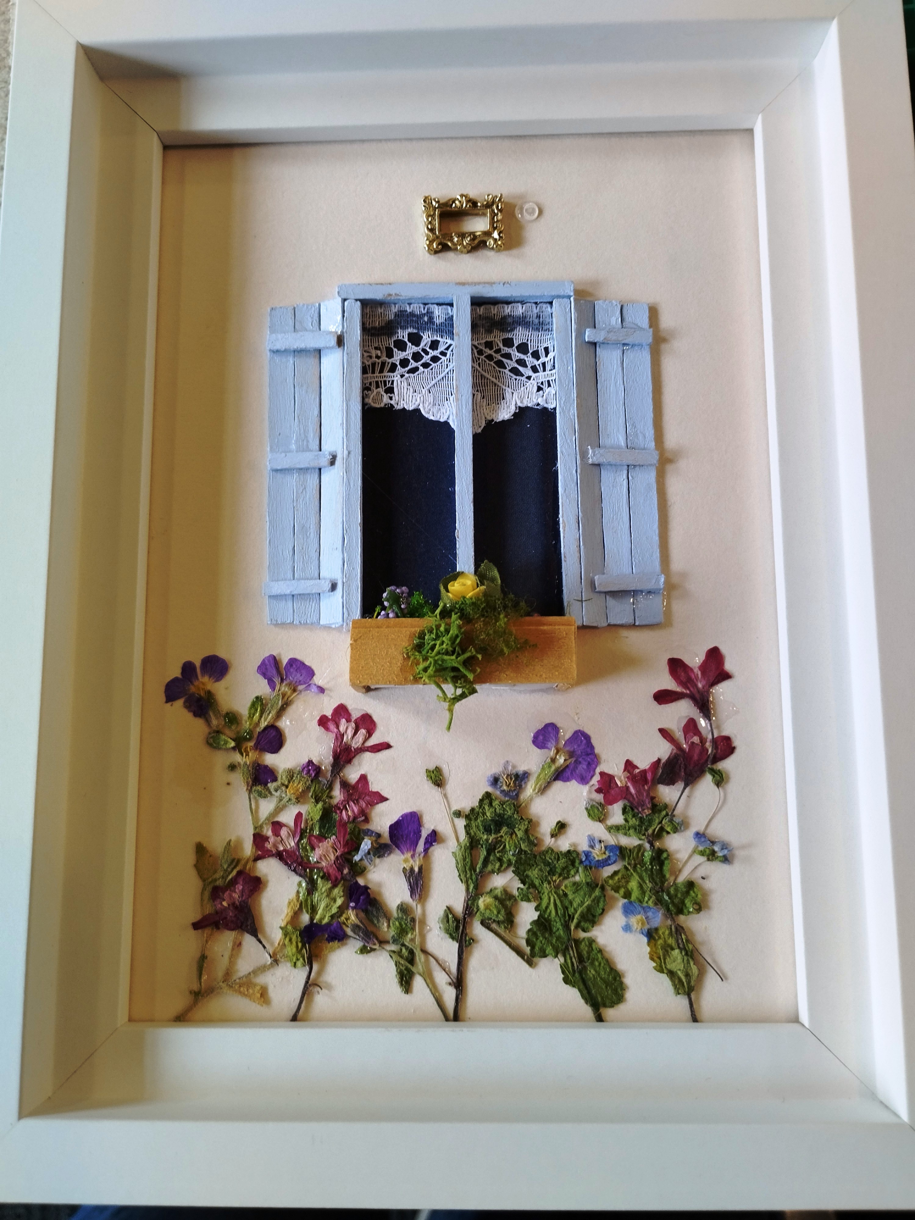 Window in a Frame by Jean
