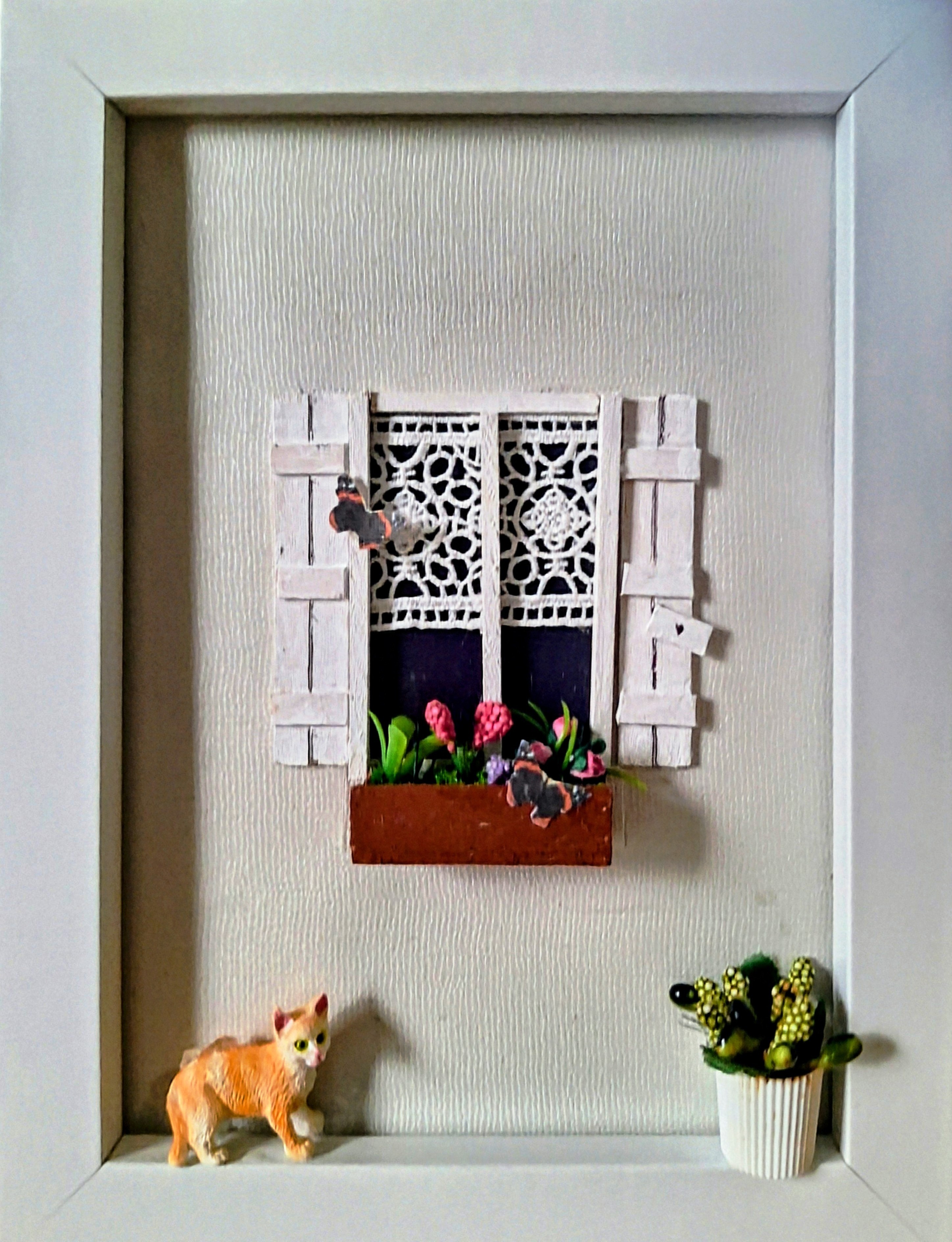 Window in a Frame by Teresa