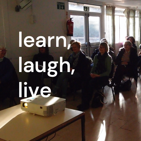 learn, laugh, live