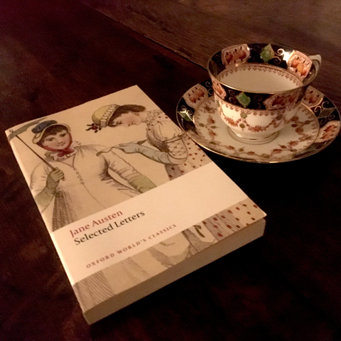 Book and teacup